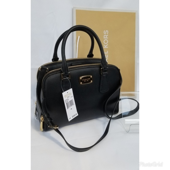 Michael Kors Reese Medium Leather Satchel - Picture 3 of 8